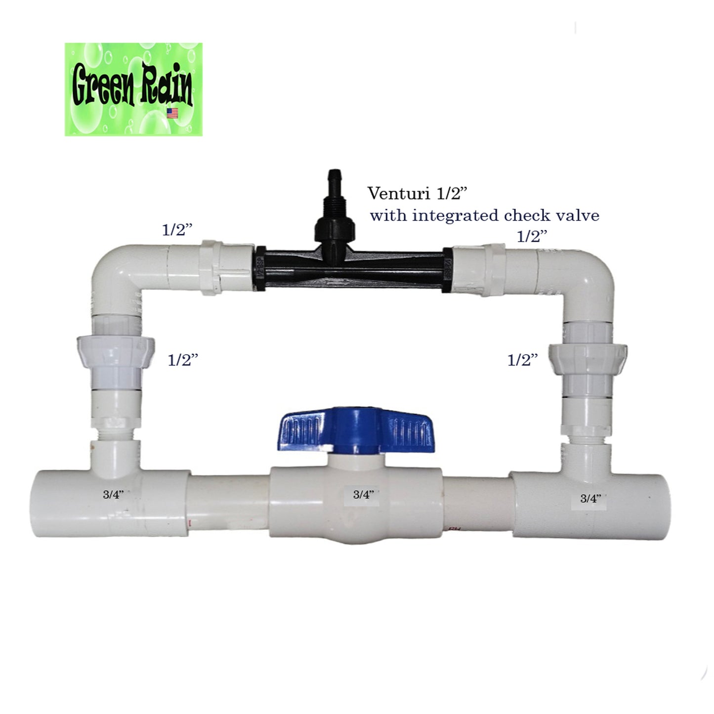 Manifold systems with venturi and regulating valve. Venturi systems with flow switch. Fertilizer injection systems.