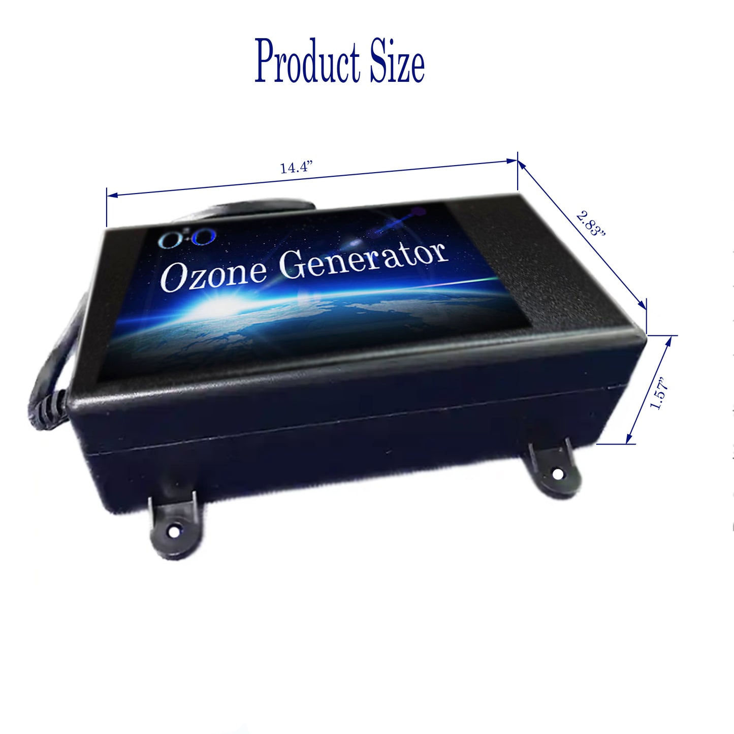 Ozone generator for cold plunge tub, 1000 mg/h ozone generator for ice bath or hot tub, cold immersion accessories. OZ-10