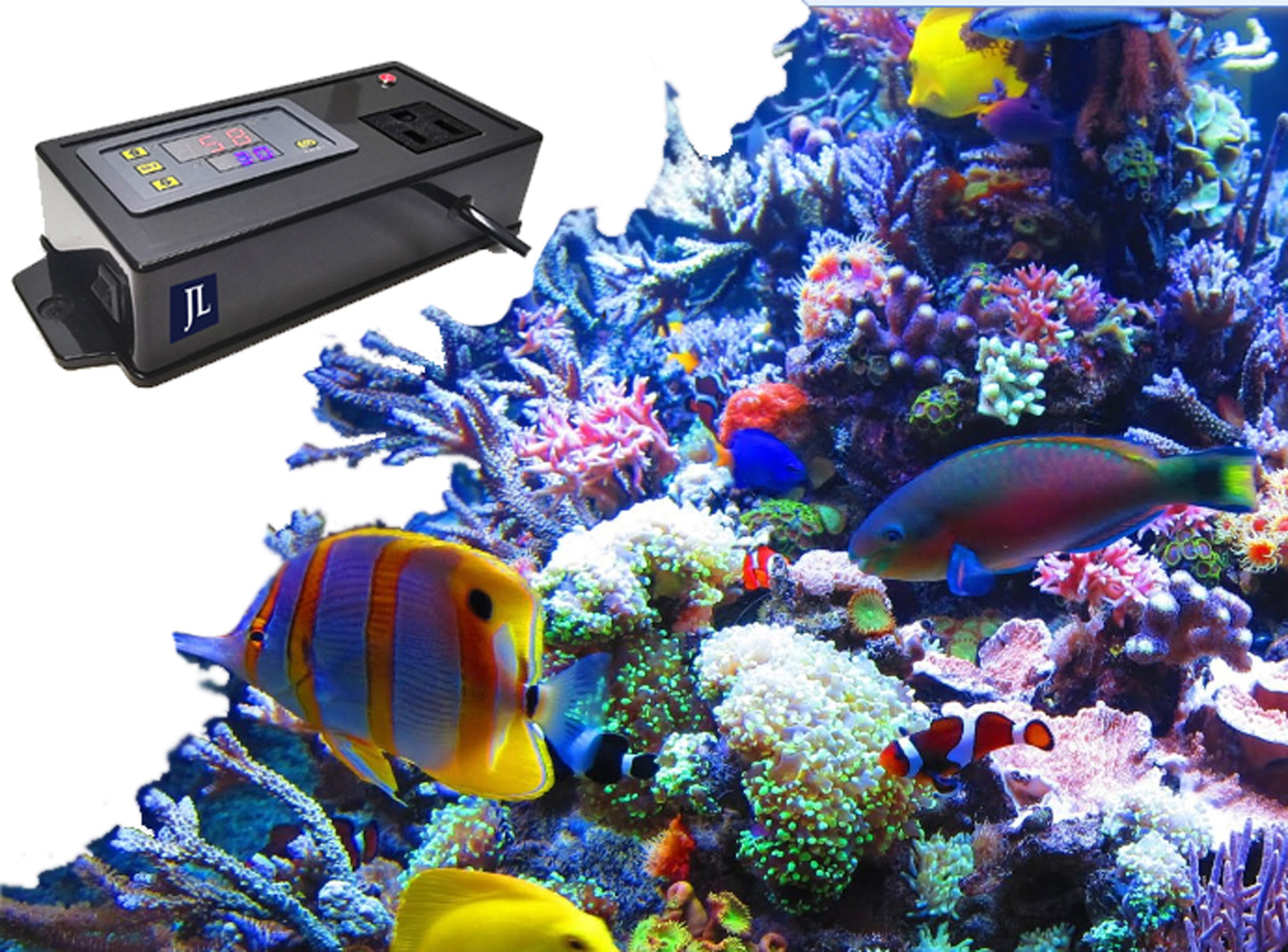 Programmable Digital Timer for Aquariums and Fishponds - Precise Control of Ozone Injection, Filtration and Water Pumps.