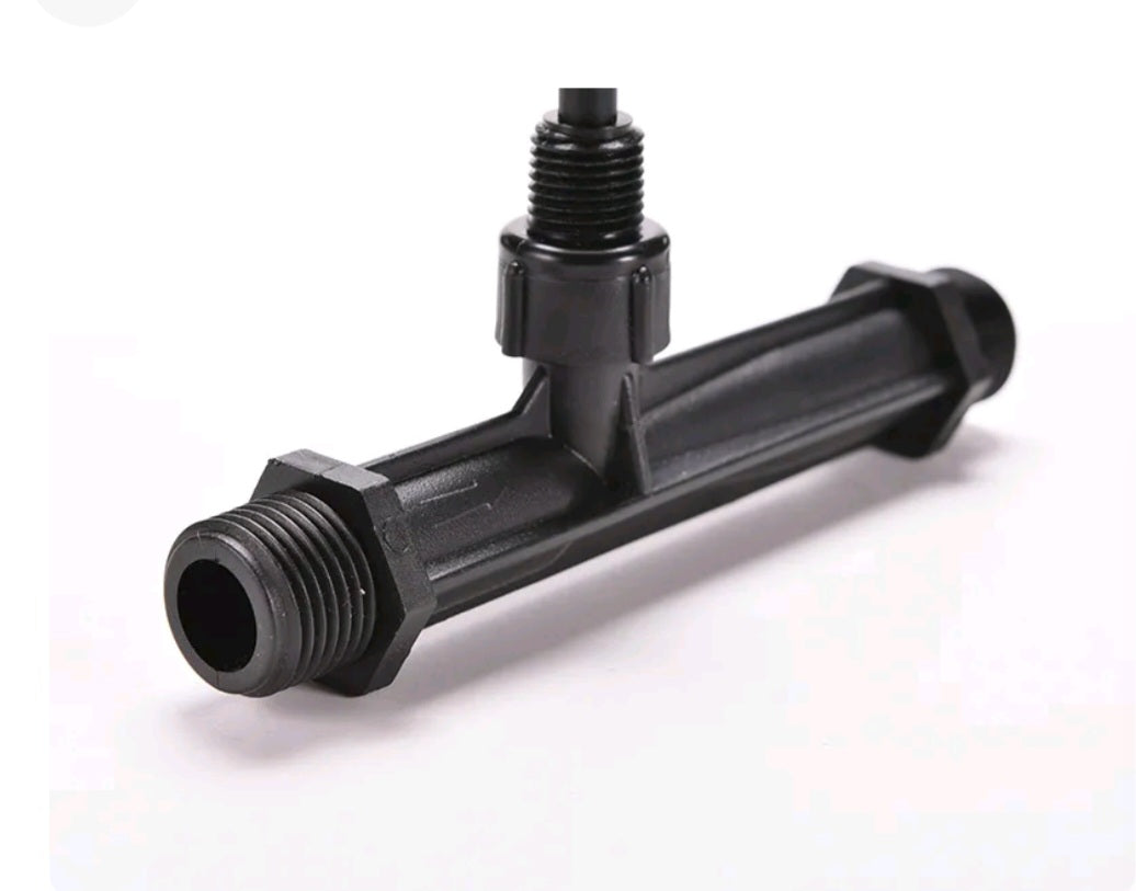 JL-Venturi 1/2",3/4",1"PVDF Venturi Injector for Ozone Generator Machines